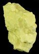 Sulfur Stalactite Formation - Louisiana #64092-1